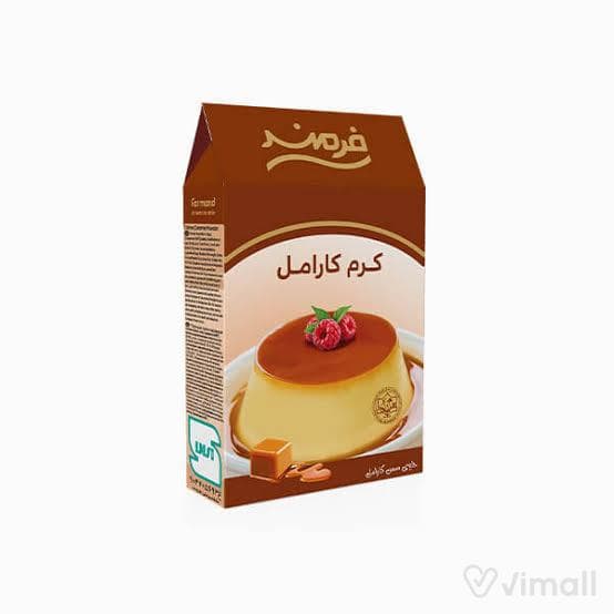 پودر دسر کرم کارامل(8پالتی)فرمند