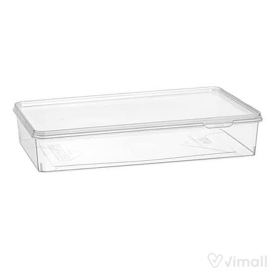 ظرف مایکروویو 2000 سیسی درب و بدنه شفاف طب پلاستیک