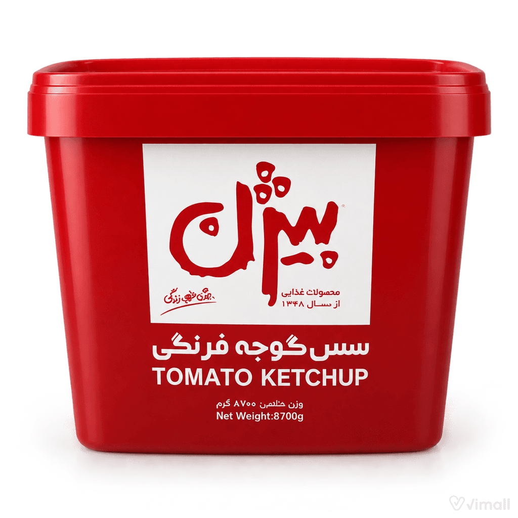 سس کچاپ دبه 8/700 گرمی بیژن