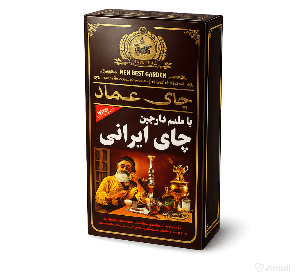 چای ایرانی دارچین دار پاکتی عماد