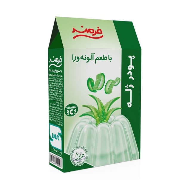 پودر ژله فرمند آلوئه ورا 100گرمی