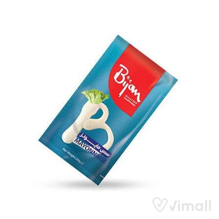 سس مایونز کم چرب تکنفره 20 گرمی بیژن