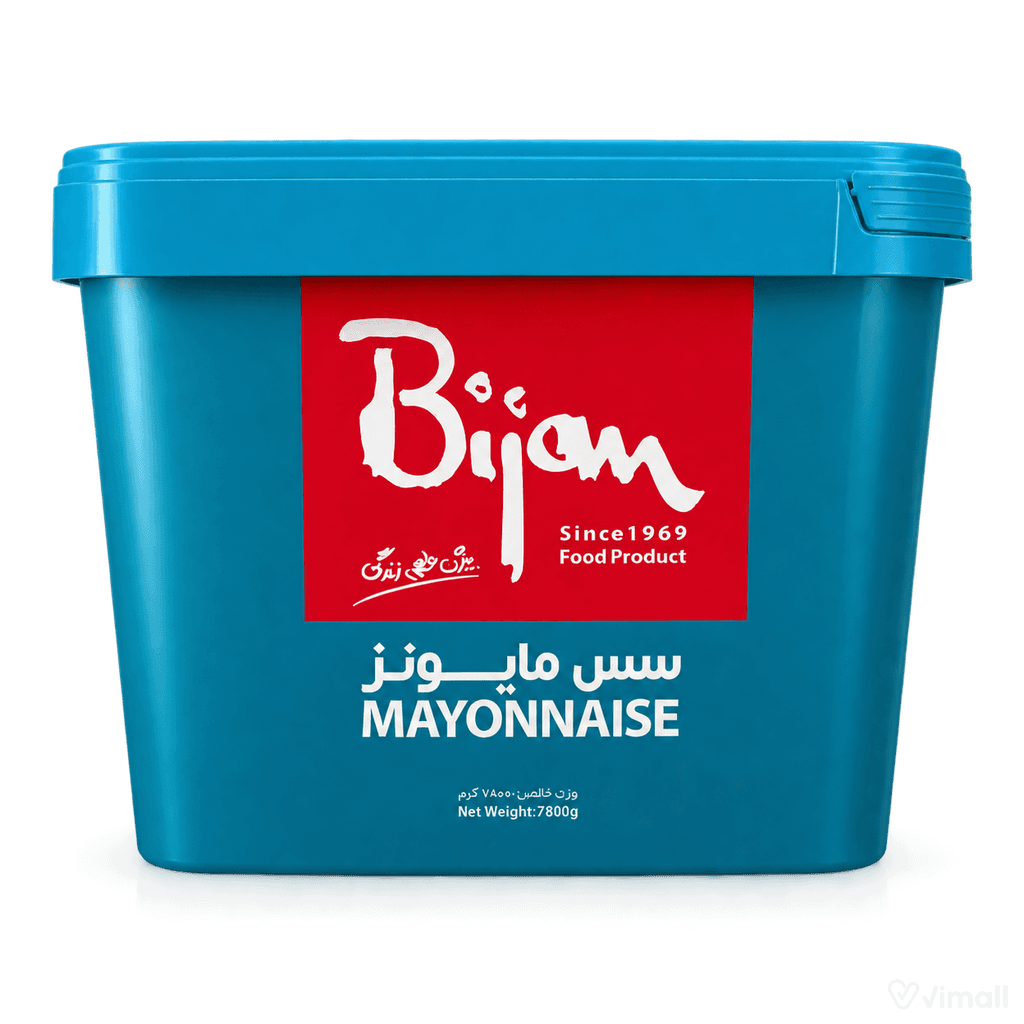 سس مایونز پرچرب دبه 7/800 گرمی بیژن