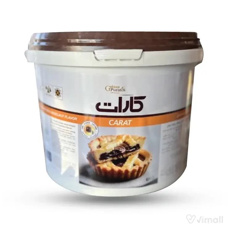 شکلات کرم کاکائو فندقی - کارات(6کیلویی)درب قهوه ای