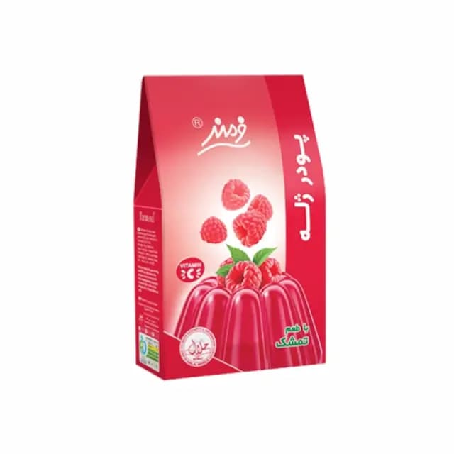 پودر ژله فرمند(رزبری)100گرمی طرح جدید