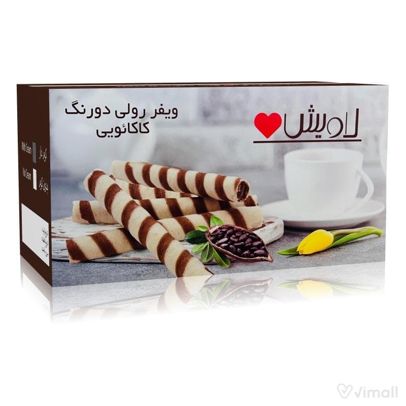 شکورول مغزدار شکلاتی لاویش(1کیلویی)