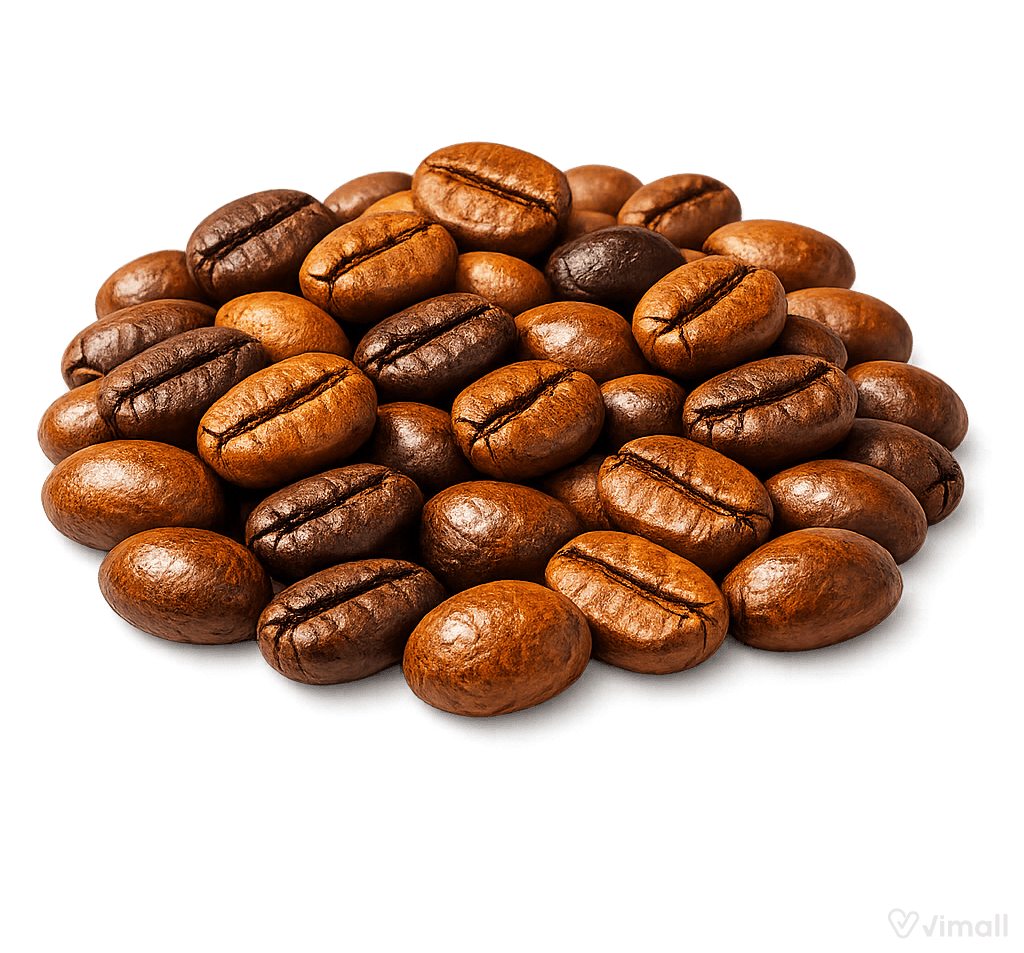 دانه قهوه میکس ۵۰ عربیکا موبیکا